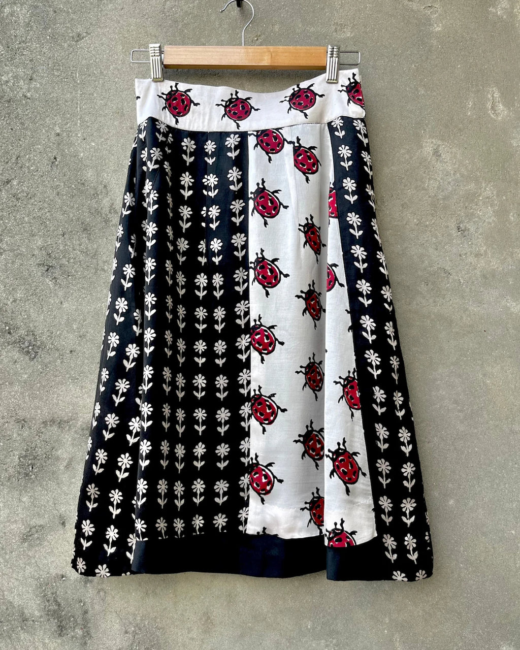 Panelled Skirt ft. Handcraft from Bagh